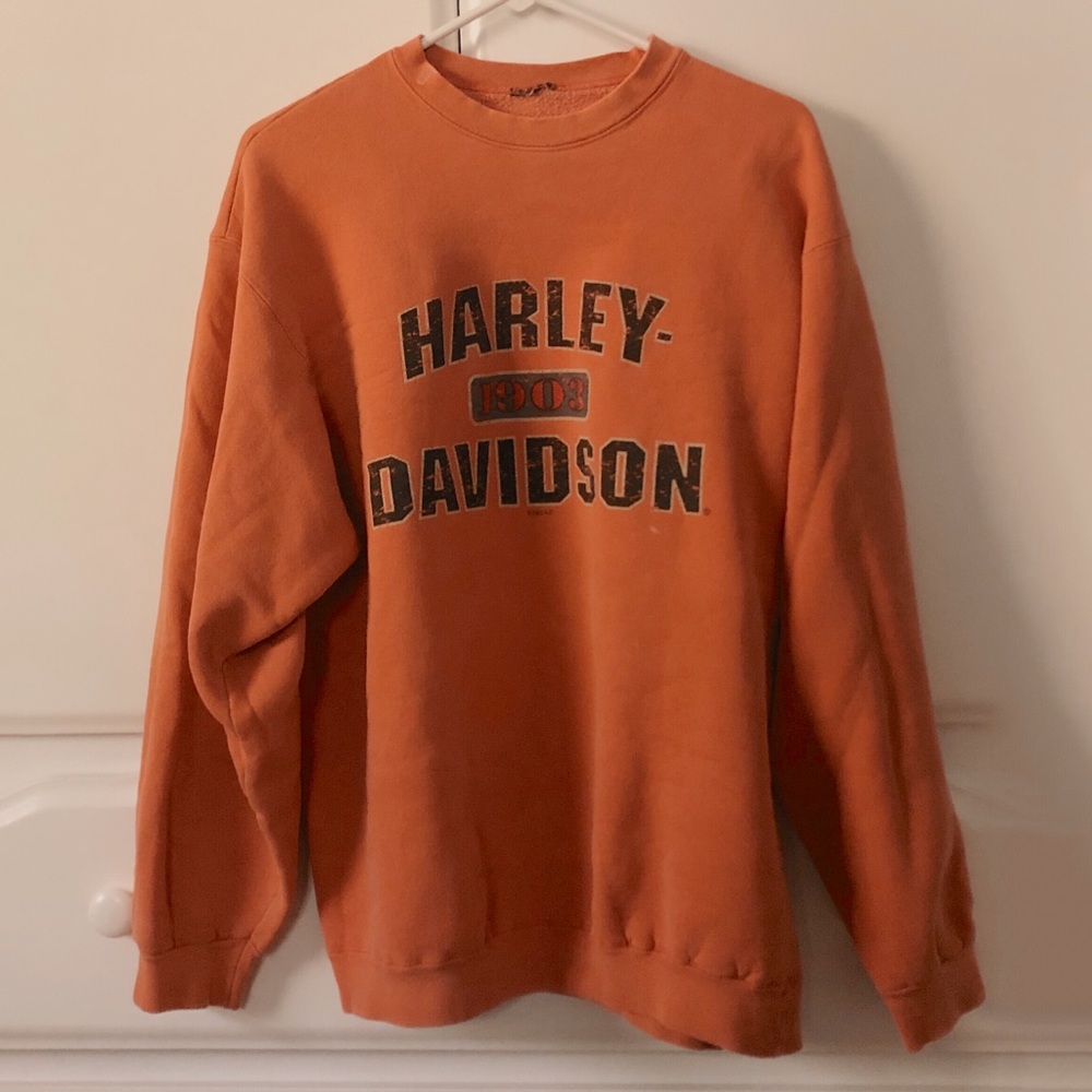 vintage harley davidson crewneck sweatshirt